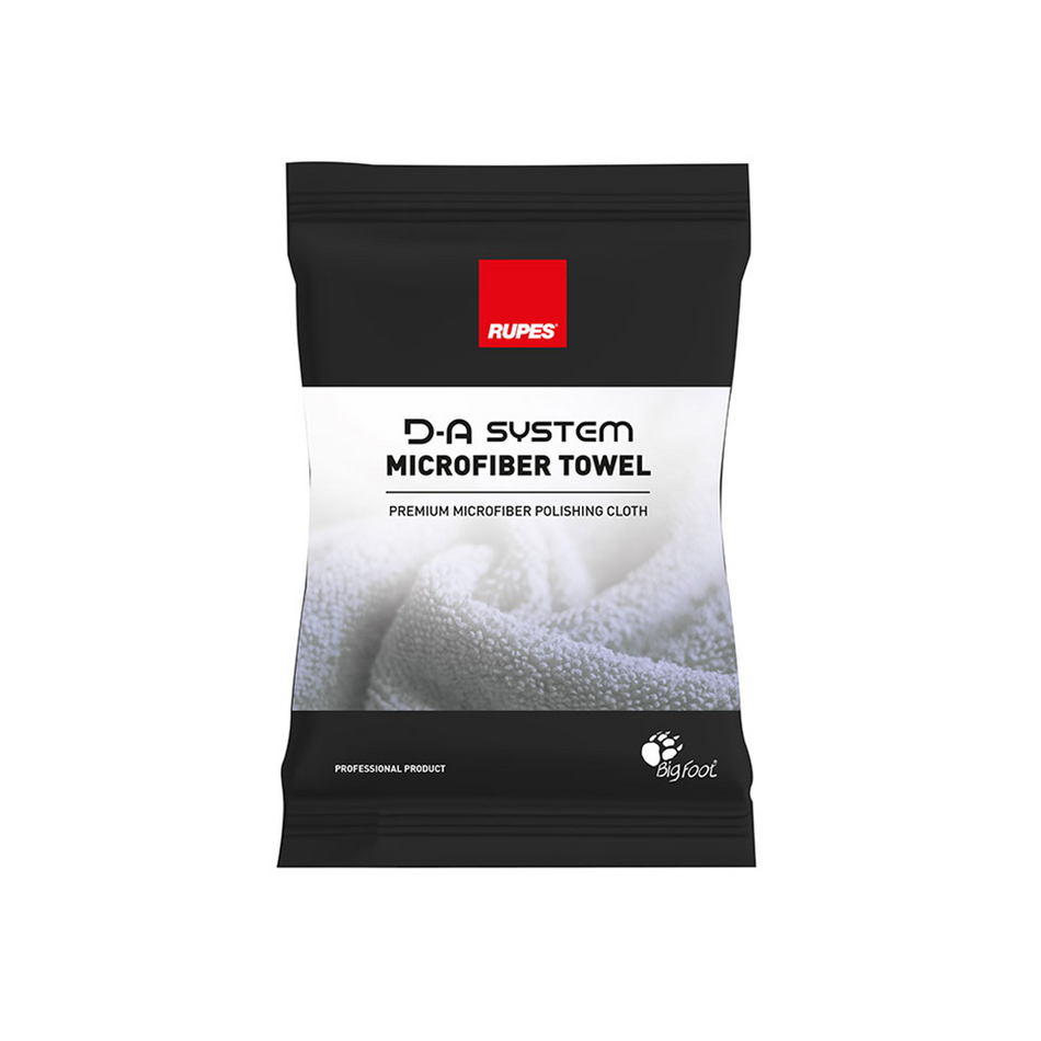 Rupes Premium D-A System Polishing Microfibre Towel White 9.BF9070