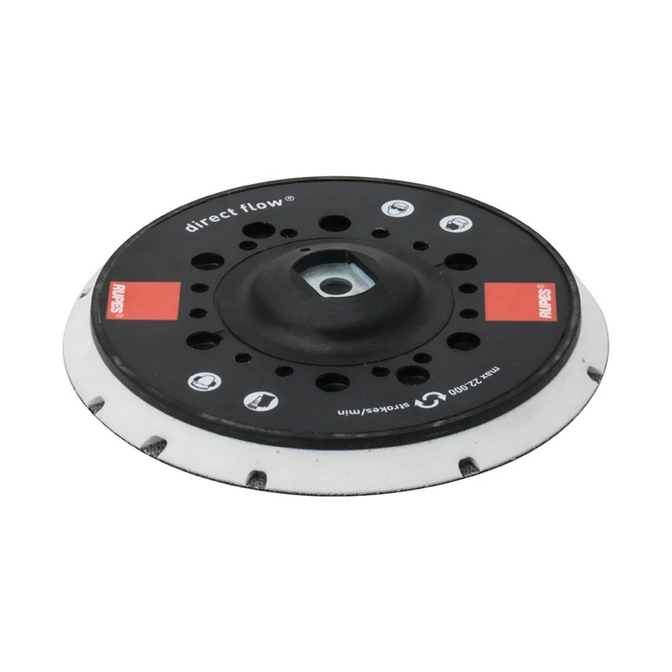 RUPES Backing Pad 150mm Hook & Loop Multihole M8 12mm For ER BR RH 981.500