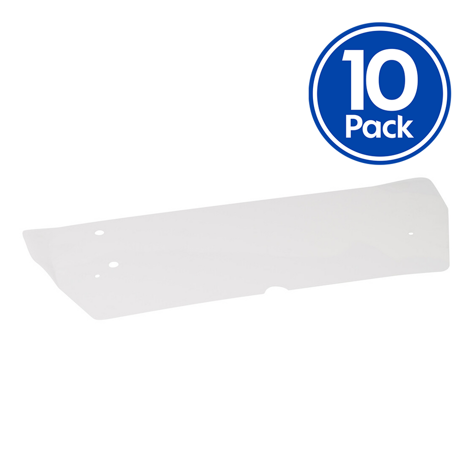 ANEST IWATA Peel Off Lenses 2100 Visor Covers AF2020K10 x 10 Pack