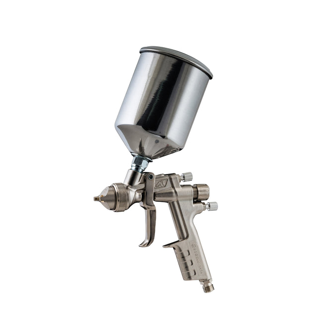 ANI ATS Topcoat Gravity Spray Paint Gun 1.5mm & 1L Aluminum Pot