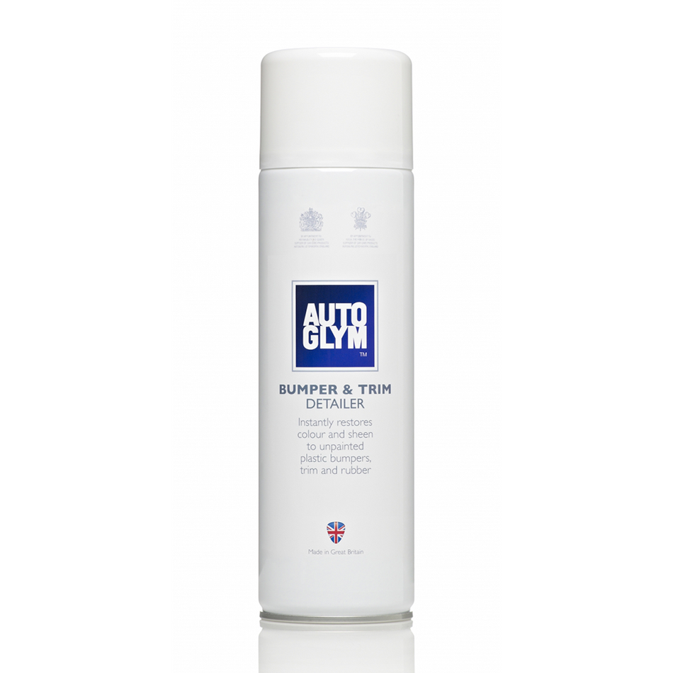 AUTOGLYM Bumper & Trim Bumper Detailer 274g Aerosol Colour Restorer