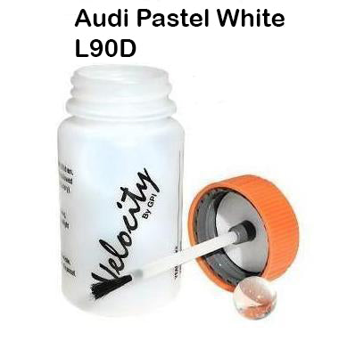 Auto touch up bottle Audi Pastel White L90D 50ml