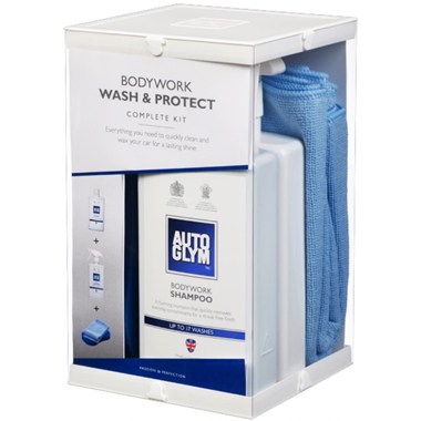 Autoglym Automotive Bodywork Wash & Protect Shampoo Wax Kit