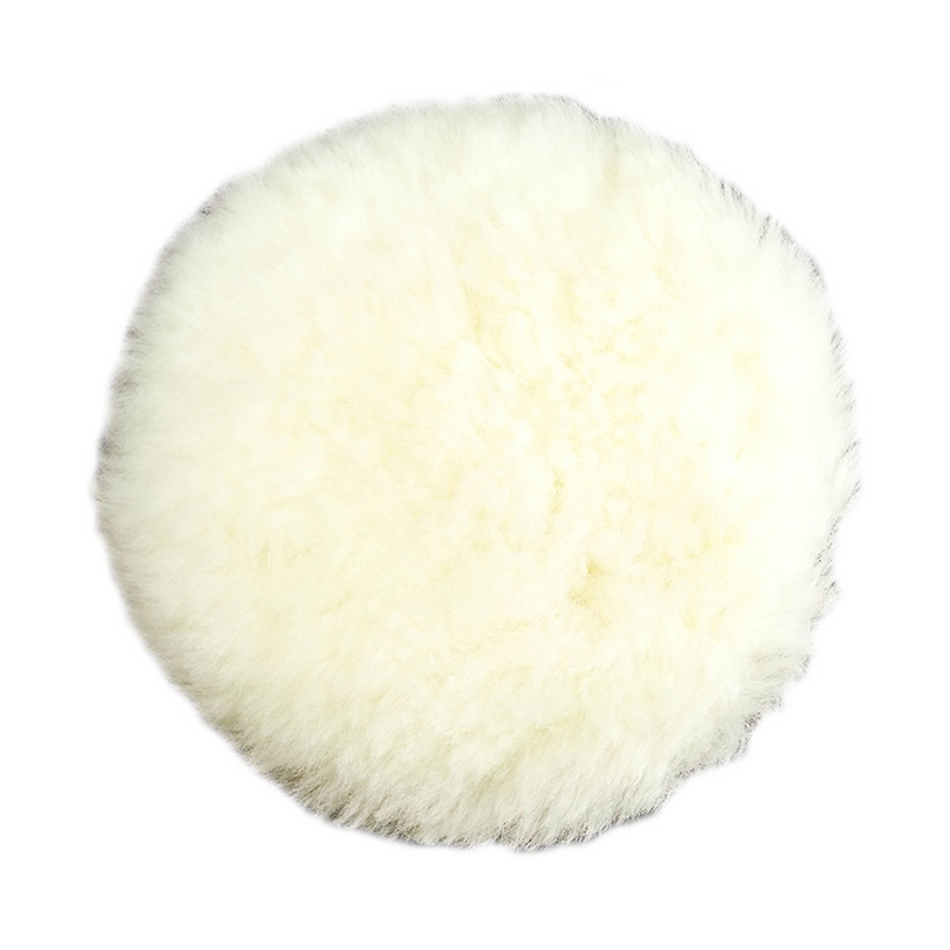 Josco 180mm Lambswool Buff Pad Cut Polishing Buffing Car