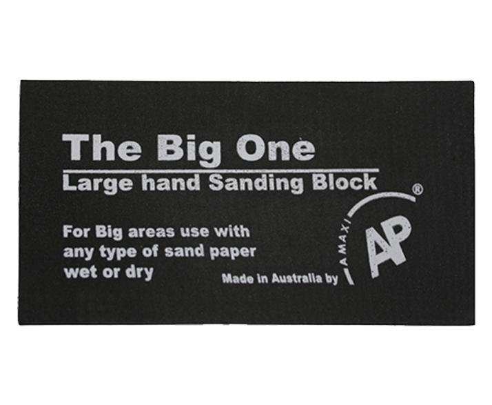 AP The Big One Large Rubber Hand Sanding Block