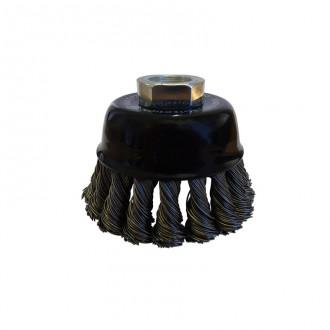 Josco Brumby 75mm Twistknot Multi-Thread Cup Brush Paint Rust Removal