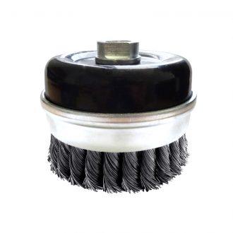 Brumby 80mm Twistknot Cup Brush For removing rust, paint and corrosion