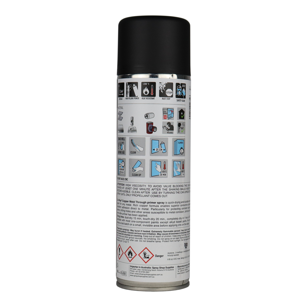 CAR-REP Automotive Copper Etch Weld Thru Primer 500ml Sandable Weldable