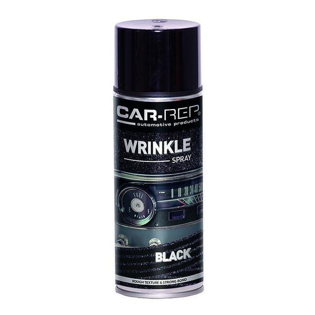 CAR-REP Wrinkle Effect Automotive Paint 400ml Black