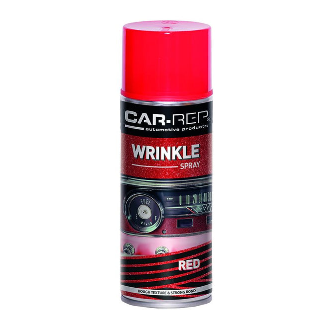CAR-REP Wrinkle Effect Automotive Paint 400ml Red