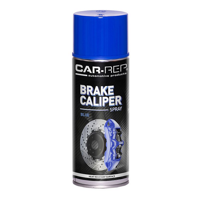 CAR-REP Automotive Heat Resistant Brake Caliper Spray Paint 400ml Blue Aerosol