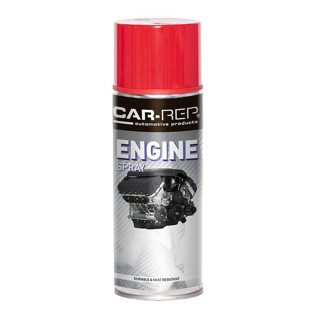 CAR-REP Automotive Engine Paint Heat Resistant Aerosol 400ml Red