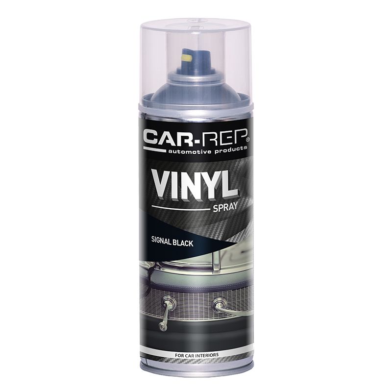 CAR-REP Maston Vinyl Effect Automotive Paint 400ml RAL 9004 Signal Black