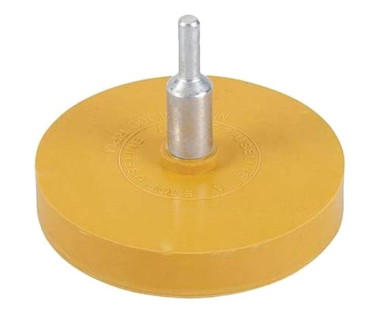 Caramel Wheel Pinstripe Remover Adhesive Tape Eraser Residue Removal 3.5"
