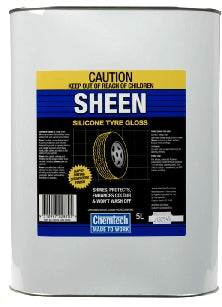 Chemtec Sheen Silicone Tyre Shine Lubricant 5lt