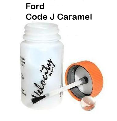 Auto Touch Up Bottle Ford Code J Caramel Paint 50mL