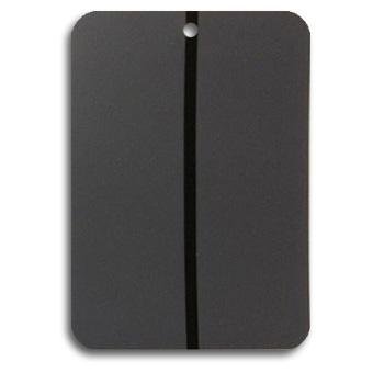 METAL COLOUR MATCH CARDS DARK GREY PK100 PRIMED PAINT TEST CARD LIGHT
