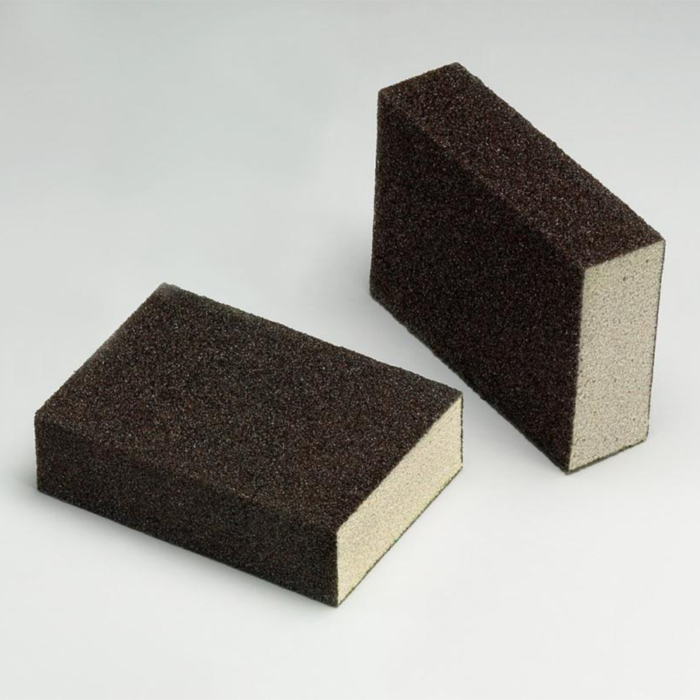 3M 63198 Standard Abrasive Sanding Sponge Block Fine 96mm x 66mm x 24 Pack