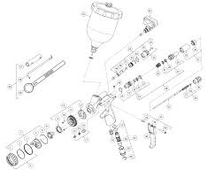 DEVILBISS DV1 Air Valve Rear Seal Housing Assembly 704423