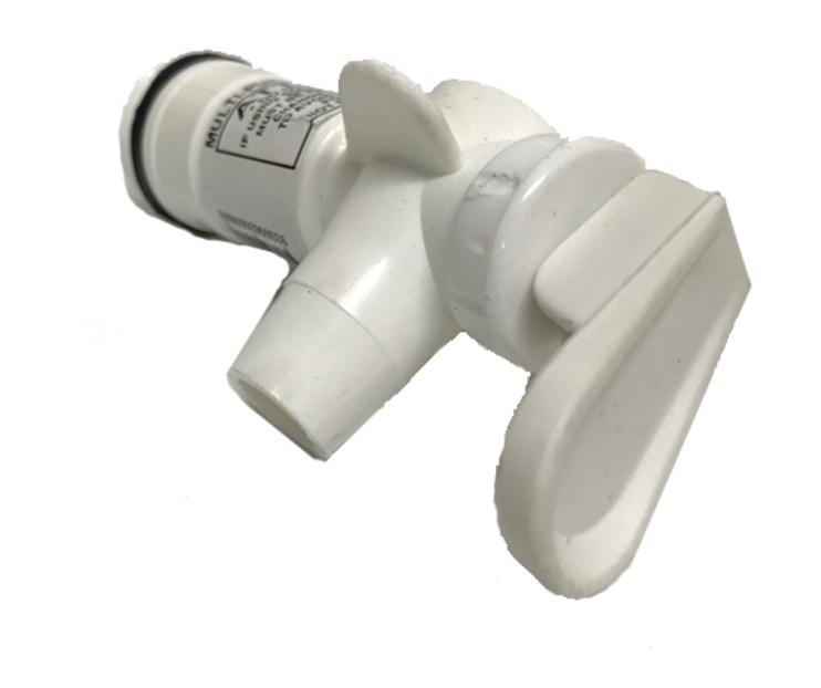 Drum Tap White Multi-Purpose Lift Top