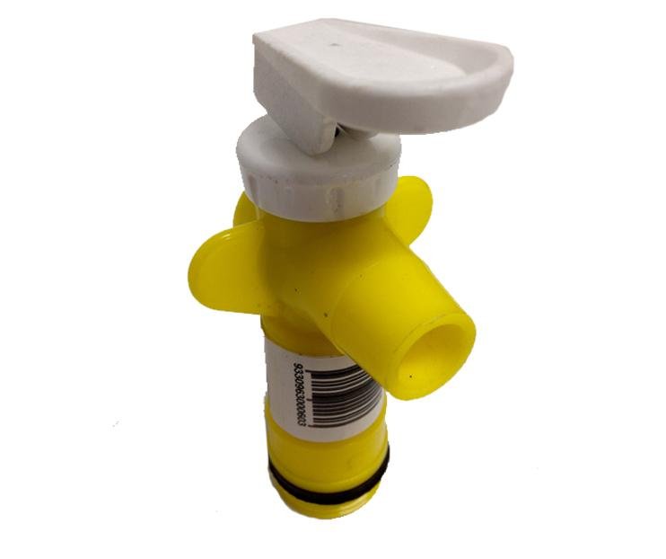 Drum Tap Yellow & White Multi-Purpose Lift Top