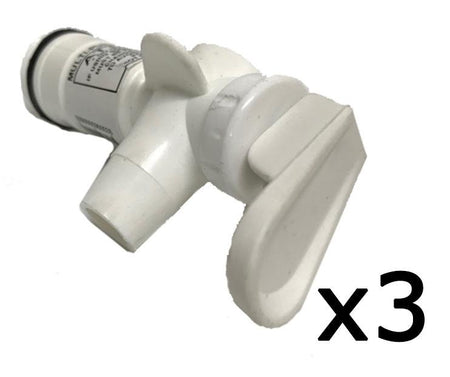 Drum Tap White Multi-Purpose Lift Top 3 Pack