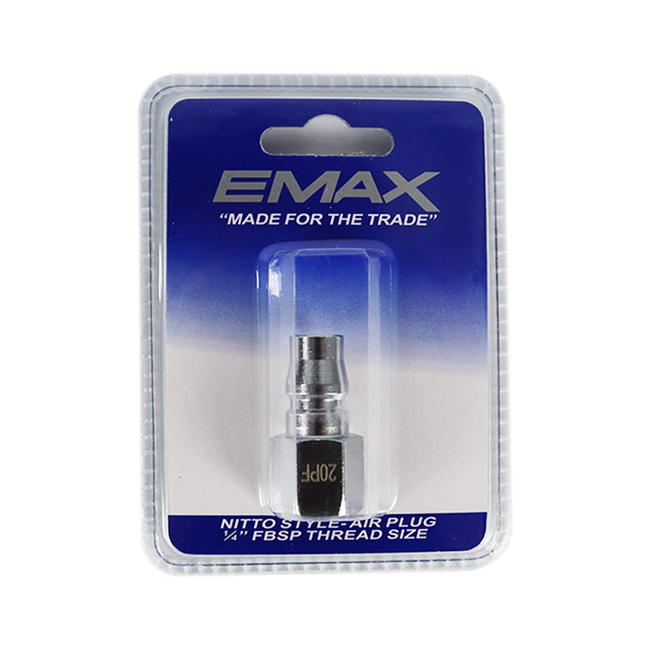 EMAX 1/4" FBSP Nitto Style Air Plug