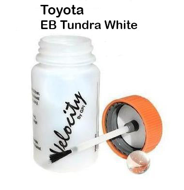 Auto Touch Up Bottle for Toyota EB Tundra White Paint 50mL