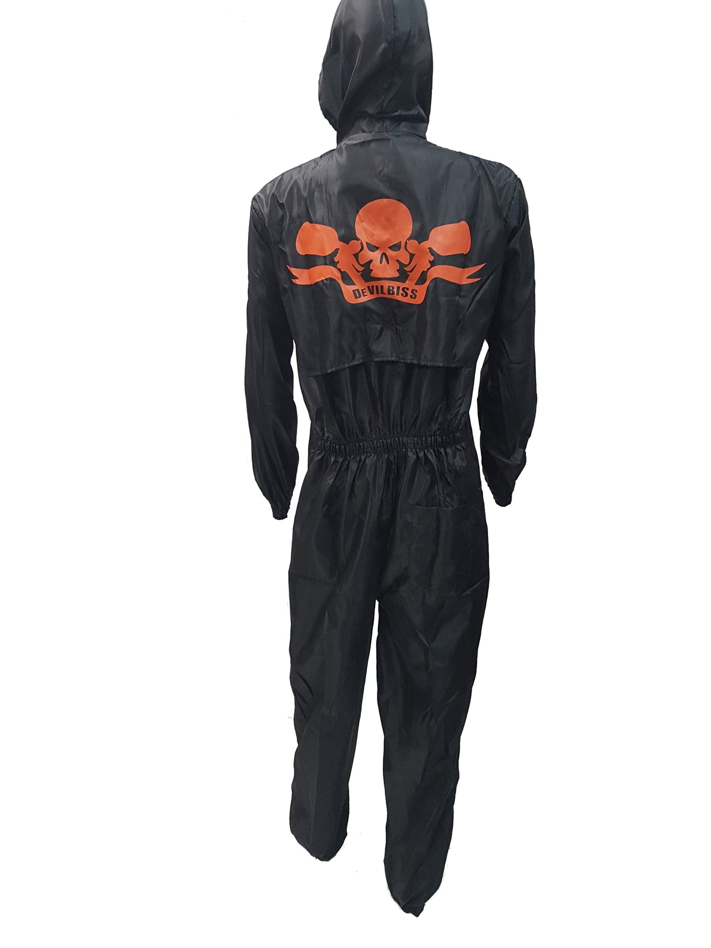 DeVilbiss Black Reusable Coveralls Spray Painting Overalls Automotive Suit