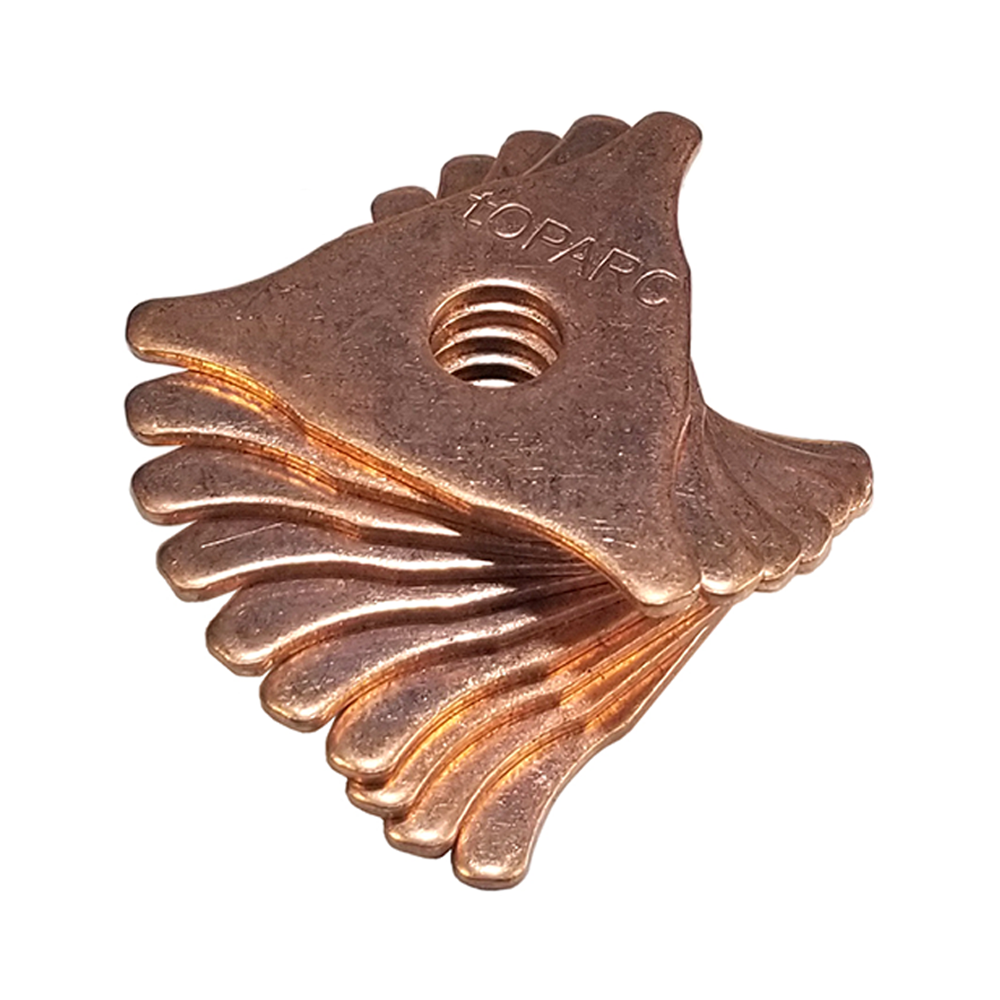 Triangular Thread Seal Washer BLACKLINE Copper Star Triangular Washers x 10 Pack – Wholesale Paint Group