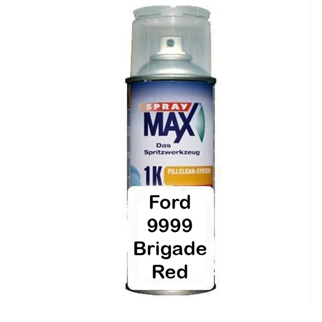 Auto Car Touch Up 298 ml Paint Can for Ford 9999 Brigade Red