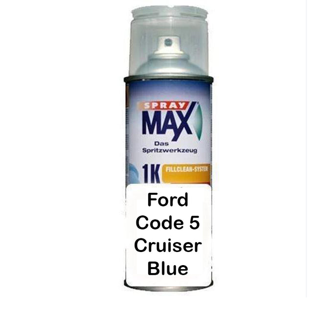 Auto Car Touch Up 298 ml Paint Can for Ford Code 5 Cruiser Blue