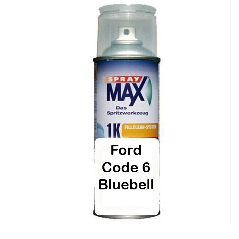 Auto Car Touch Up 298 ml Paint Can for Ford Code 6 Bluebell