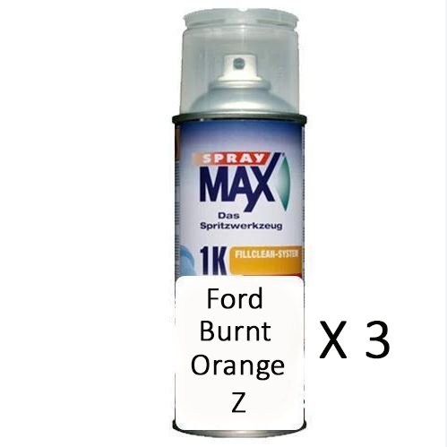 Auto Touch Up Paint Ford Burnt Orange Z x 3