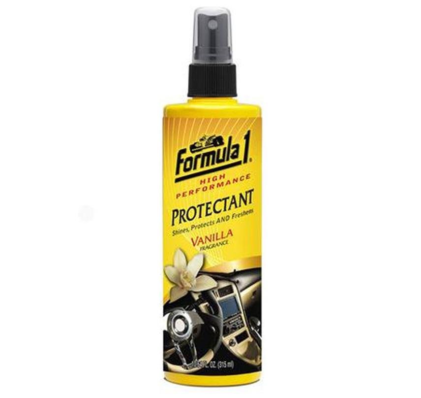 Formula 1 Auto Car Care Protectant Shines Freshens - Vanilla Fragrance 315ml
