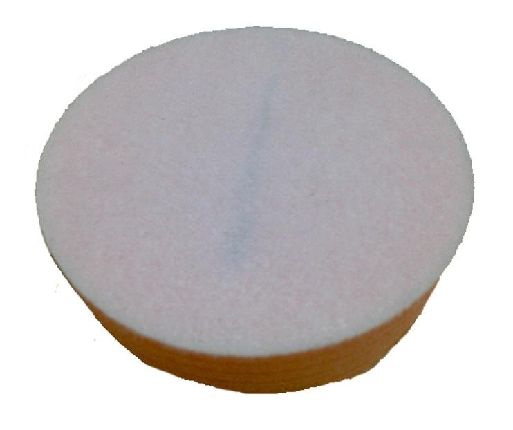 GPI Velocity 3'' 80mm Orange Foam Wave Pad