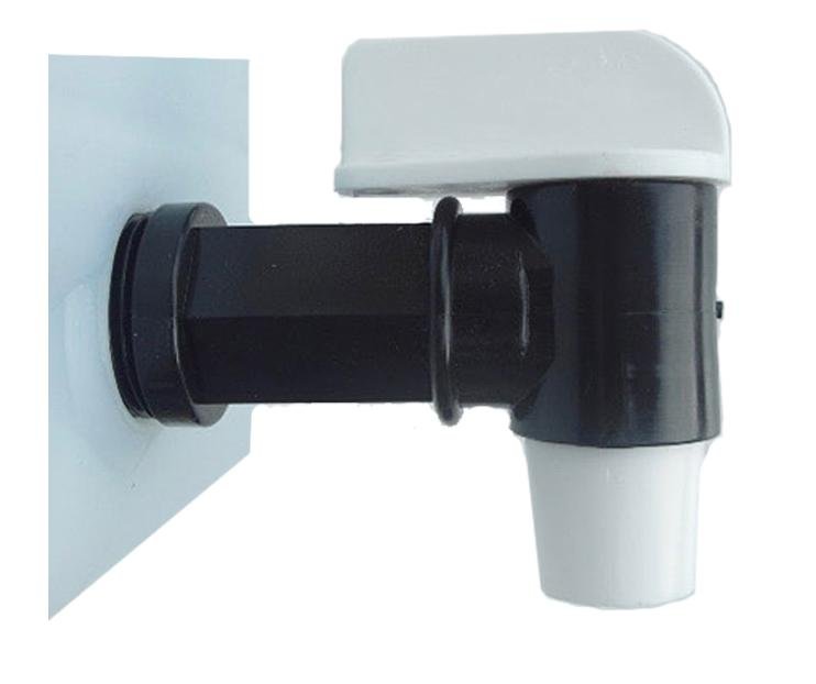 GPI Drum Tap Plastic Solvent 20mm Black & White Twist