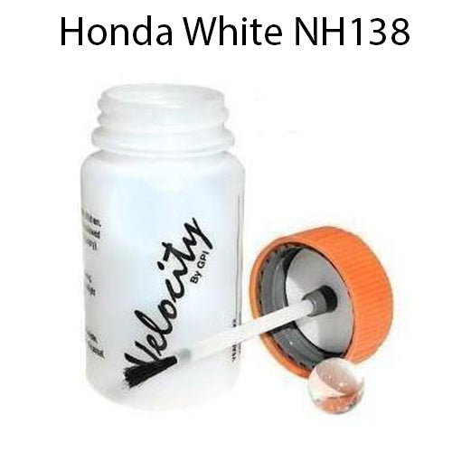 Automotive Touch Up Brush Bottle Honda White NH138 50mL