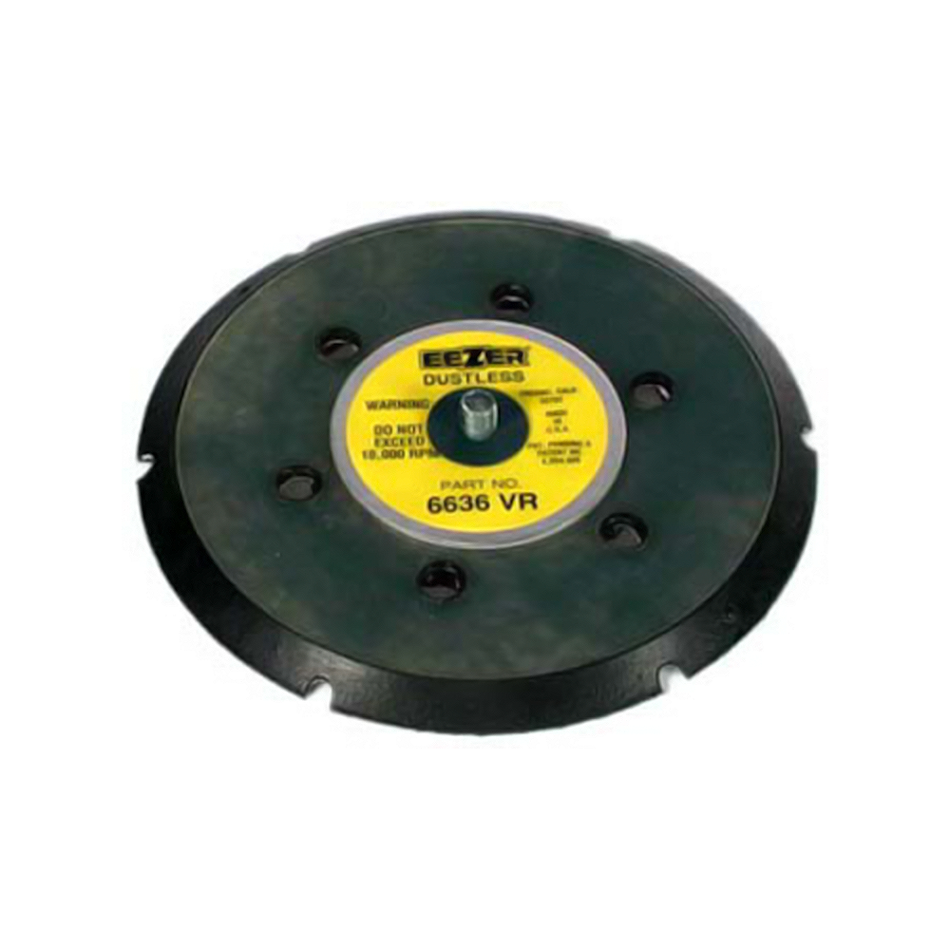 EEZER 6 Hole Back Up Pad Stick On 150mm Vacuum Ring 6" 6H JE6636VR
