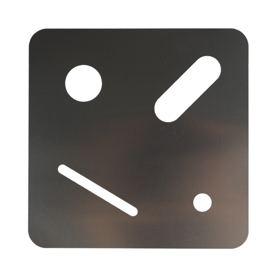 BODYWORX Shim-Mask Stainless Steel Sanding Stencil 3 Pack