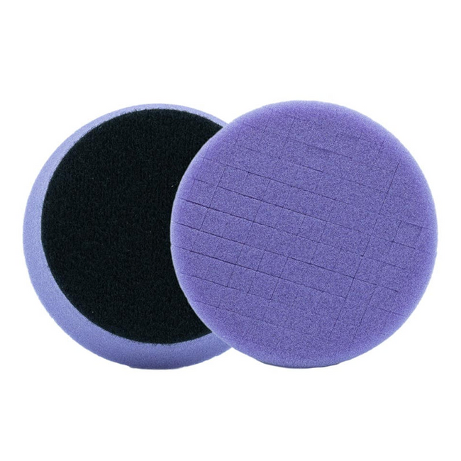 3D Medium Polishing Light Purple Spider-Cut Foam Pad 3.5" 90mm (2 Pack)