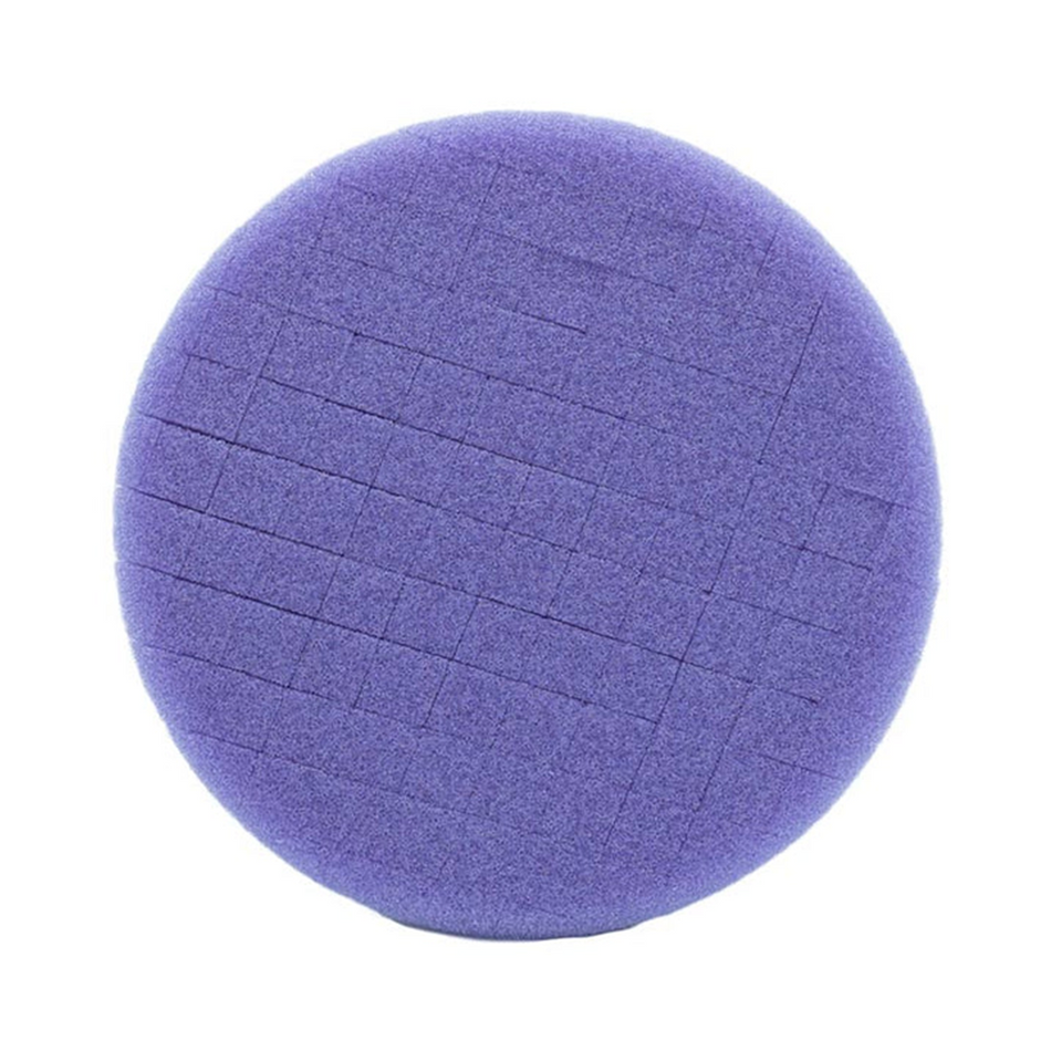 Purewax Light Purple Spider-Cut Foam Polishing Pad 3.5" x 2 Pack Hook & Loop Polish