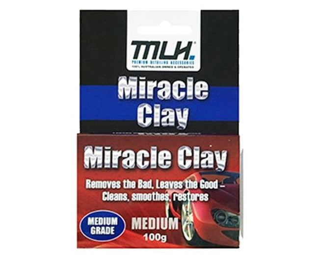 MLH Miracle Clay Cleaning Block Medium Grade 100g