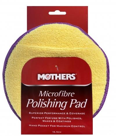 Mothers Microfibre Polishing Applicator Pad Round 16.5cm