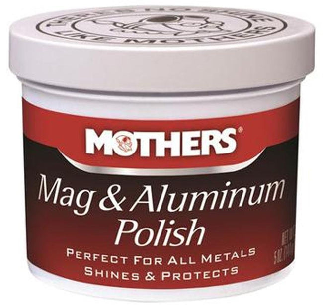 Mothers Metal Polish Mag and Aluminium Wheel Rim Shine Protect 140g 655100
