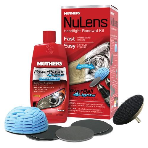 Mothers NuLens DIY Headlight Restoration Kit Plastic Lens Restorer