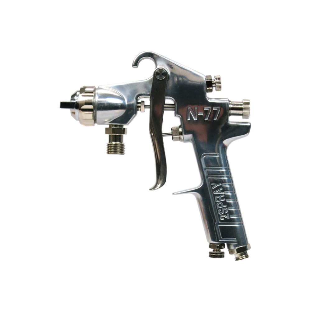 Anest Iwata 2SPRAY N77 Pressure Spray Gun 1.2 mm Nozzle Auto Paint Air ...