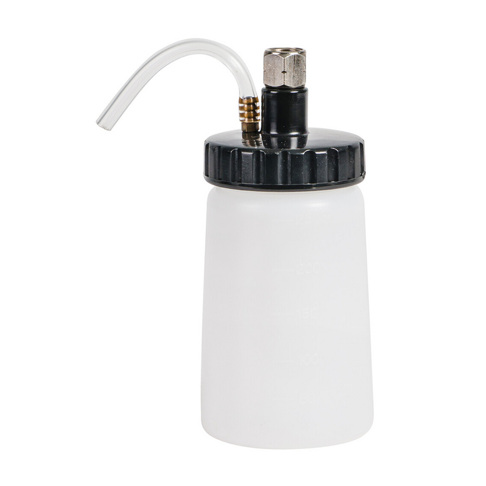 2Spray Spray Gun Suction Pot 250mL 1/4" Nylon Cup Paint Air NY.250