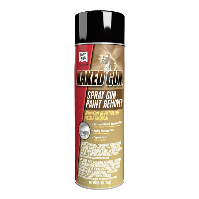 Bulldog Klean-Strip Naked Gun Spray Gun Paint Remover Cleaner Aerosol 425g