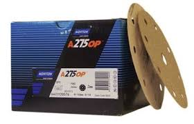 Audurra Sanding 150mm Hook & Loop Dustless 100 Discs Per Box All Grades